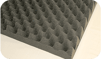Soundproof acoustic foam panel for insulation